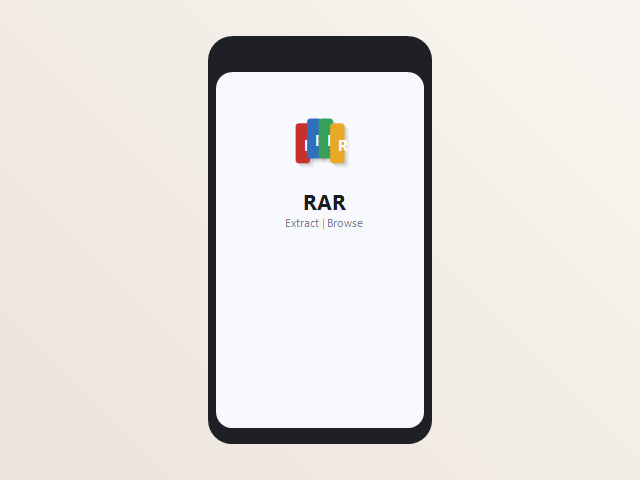 手机 RAR 应用